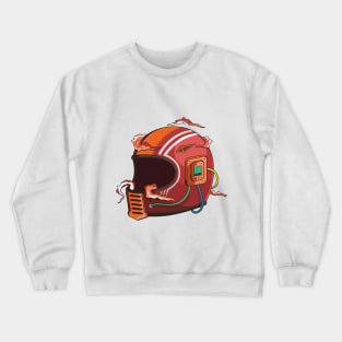 Helmet Crewneck Sweatshirt